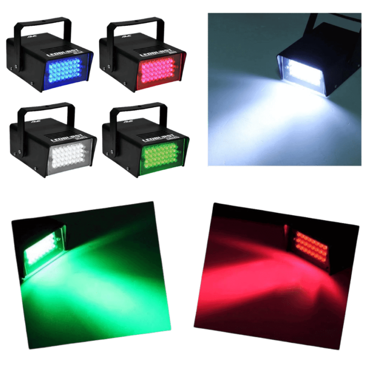 Colorful LED Strobe Light Hire Auckland